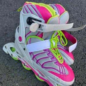 Girls adjustable roller blades